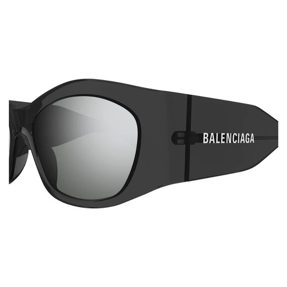 New BALENCIAGA Everyday Grey Square BB0329S 003 Sunglasses Women - Picture 3 of 4